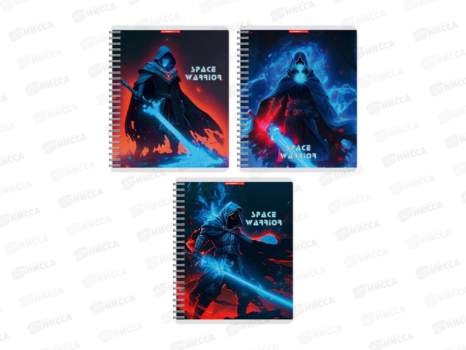 Тетрадь 48л кл. АКАД Космический воин,греб. EAC-14606/3 *16/48