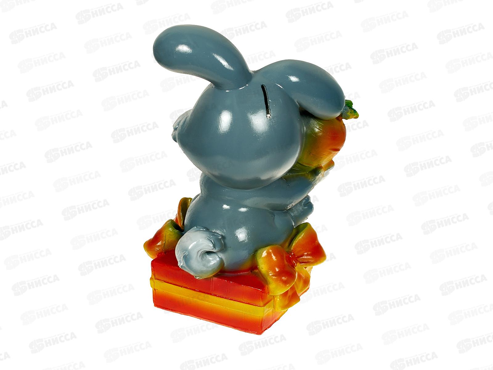 Копилка &quotВислоухий кролик с морковью&quot (240*140мм) арт.517