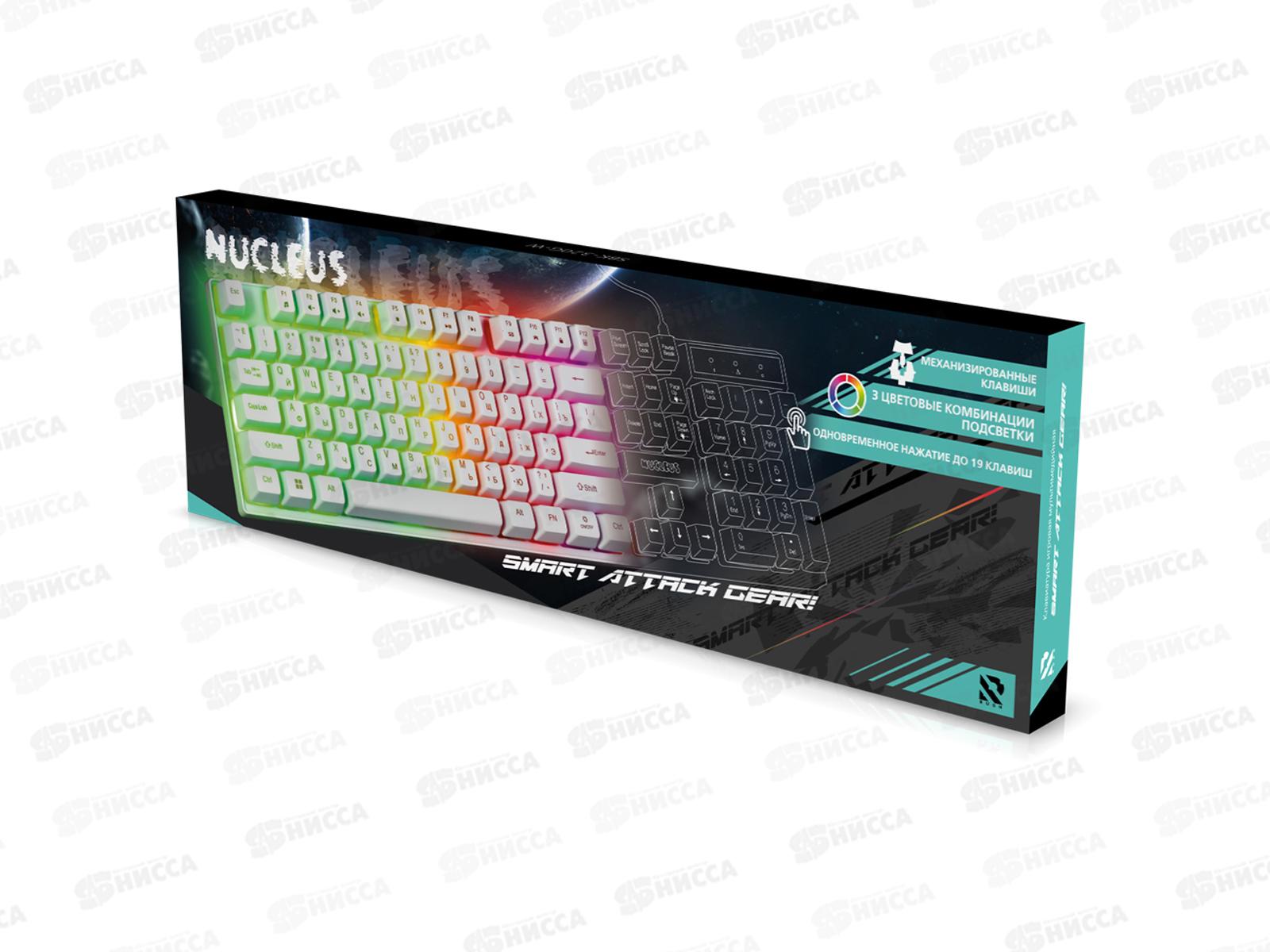 Клавиатура игровая Smartbuy RUSH Nucleus USB, белая, SBK-320G-W *20
