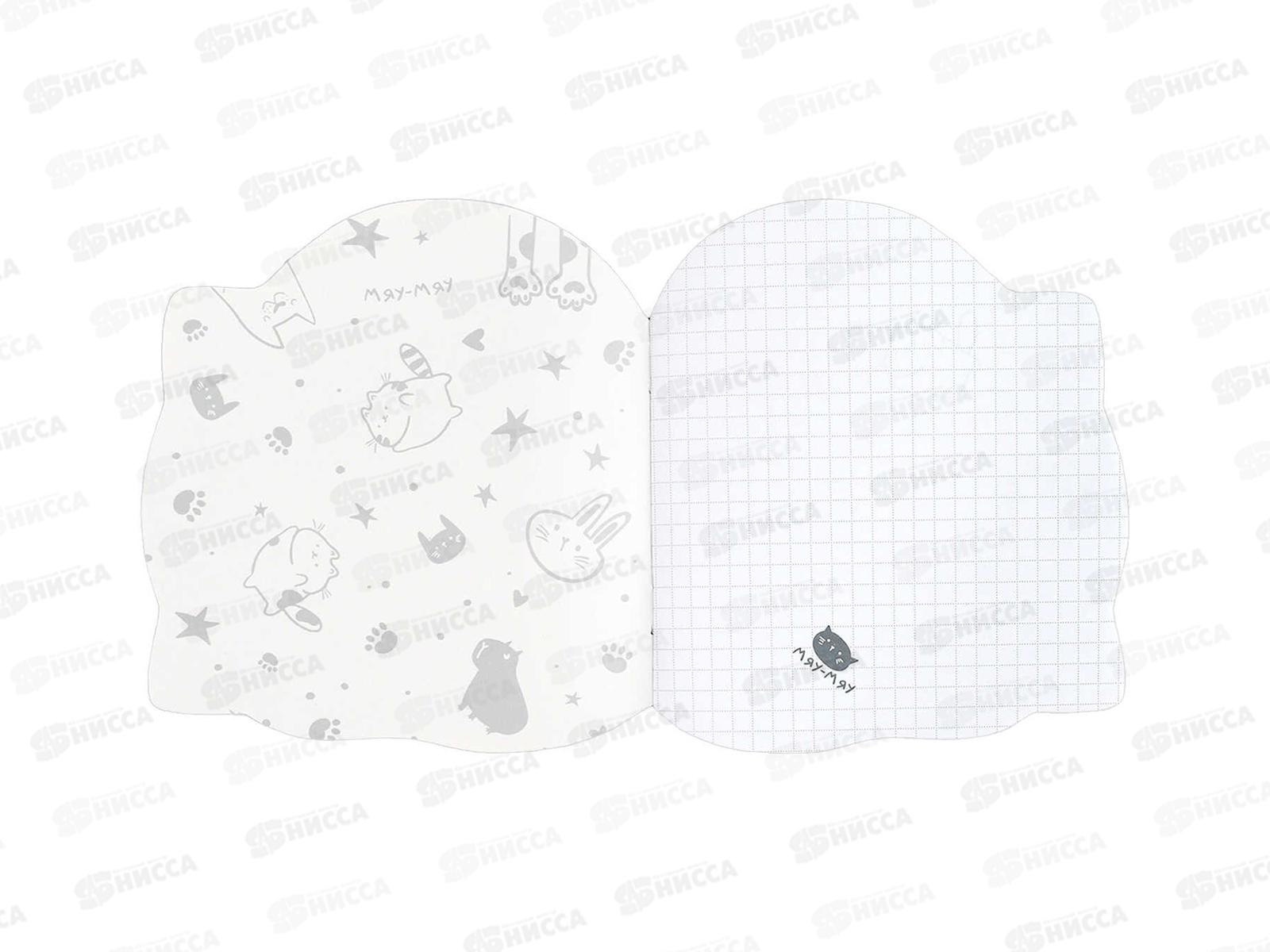 Блокнот 32л ФЕН Котёнок и снежок 130*120мм 72651  *50