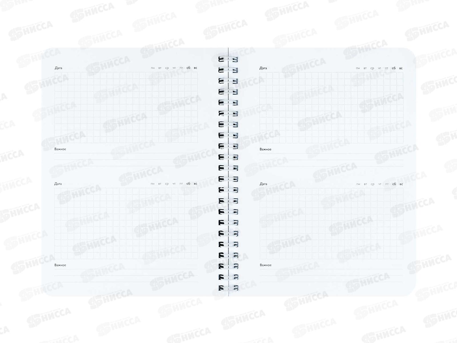 Кн.зап. ФЕН А5 64л д/учителя Магнолии на черном, греб. 72878 *24