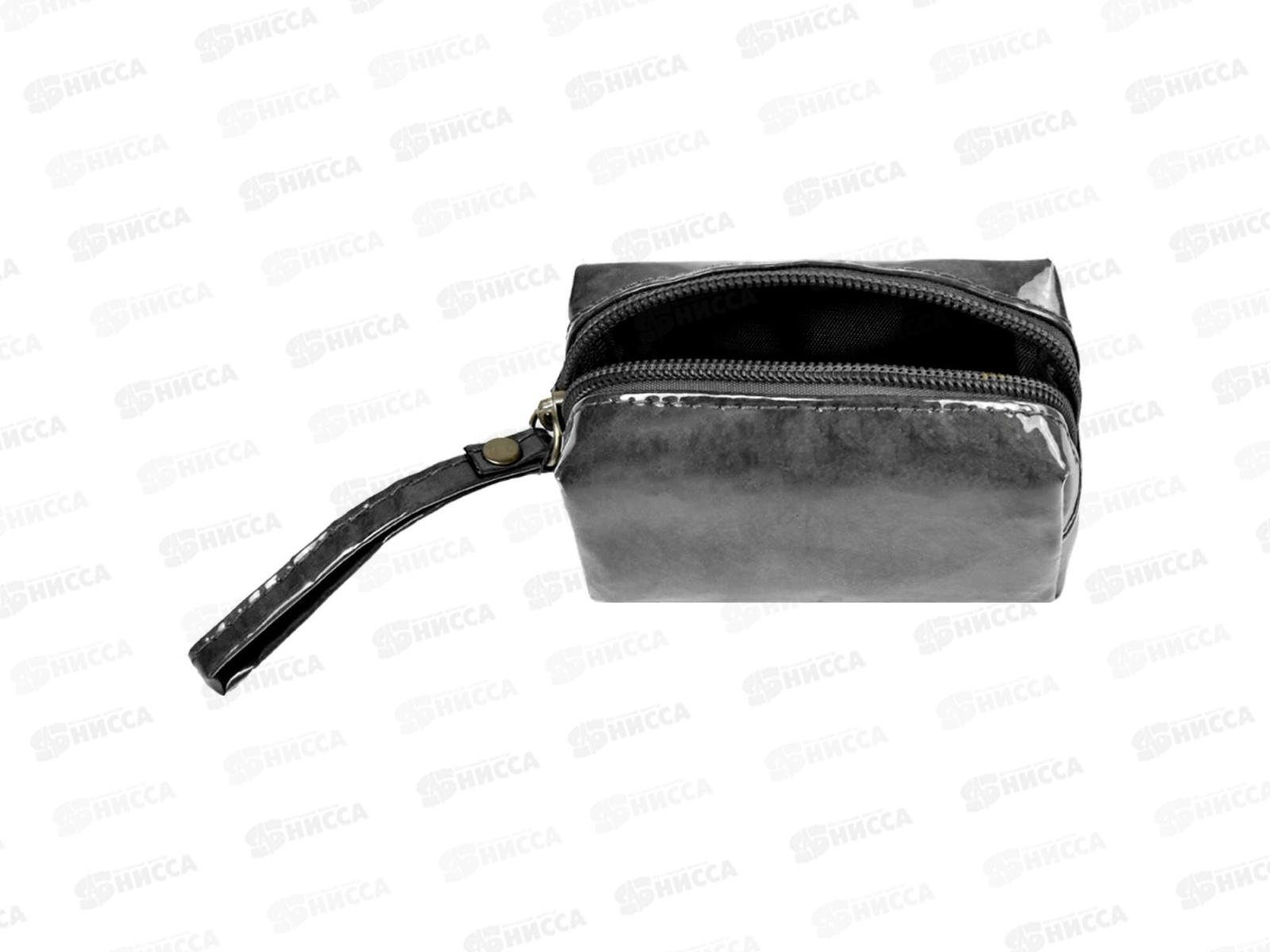 Кошелек ФЕН д/монет 9*6*4 серый 48902*10