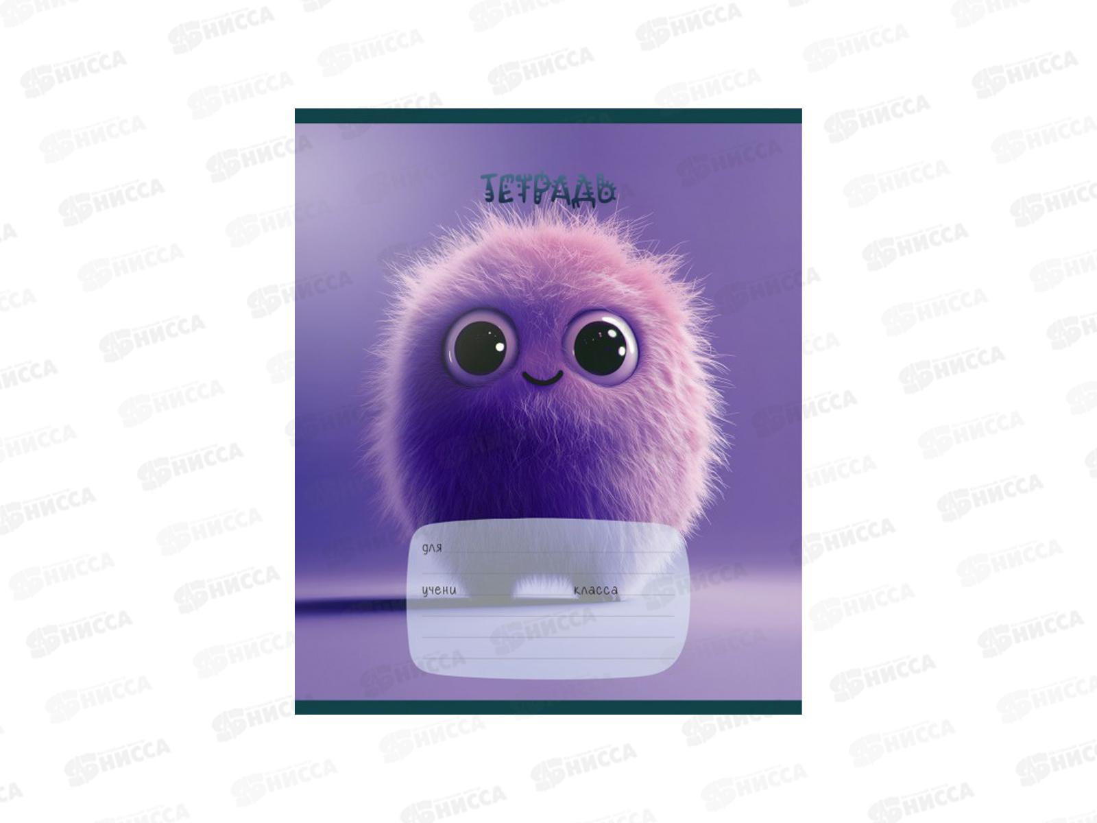 Тетрадь 12л кл. ПЗБМ Пушистики,012075 *20/120