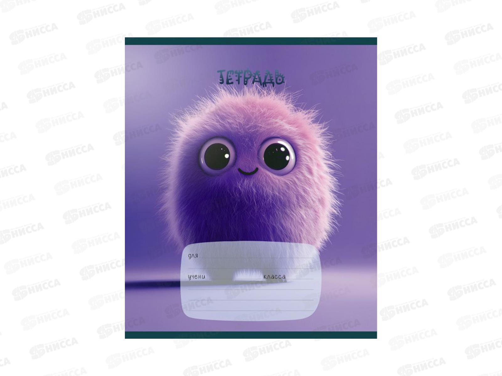 Тетрадь 12л лин. ПЗБМ Пушистики. 012068 *20/240