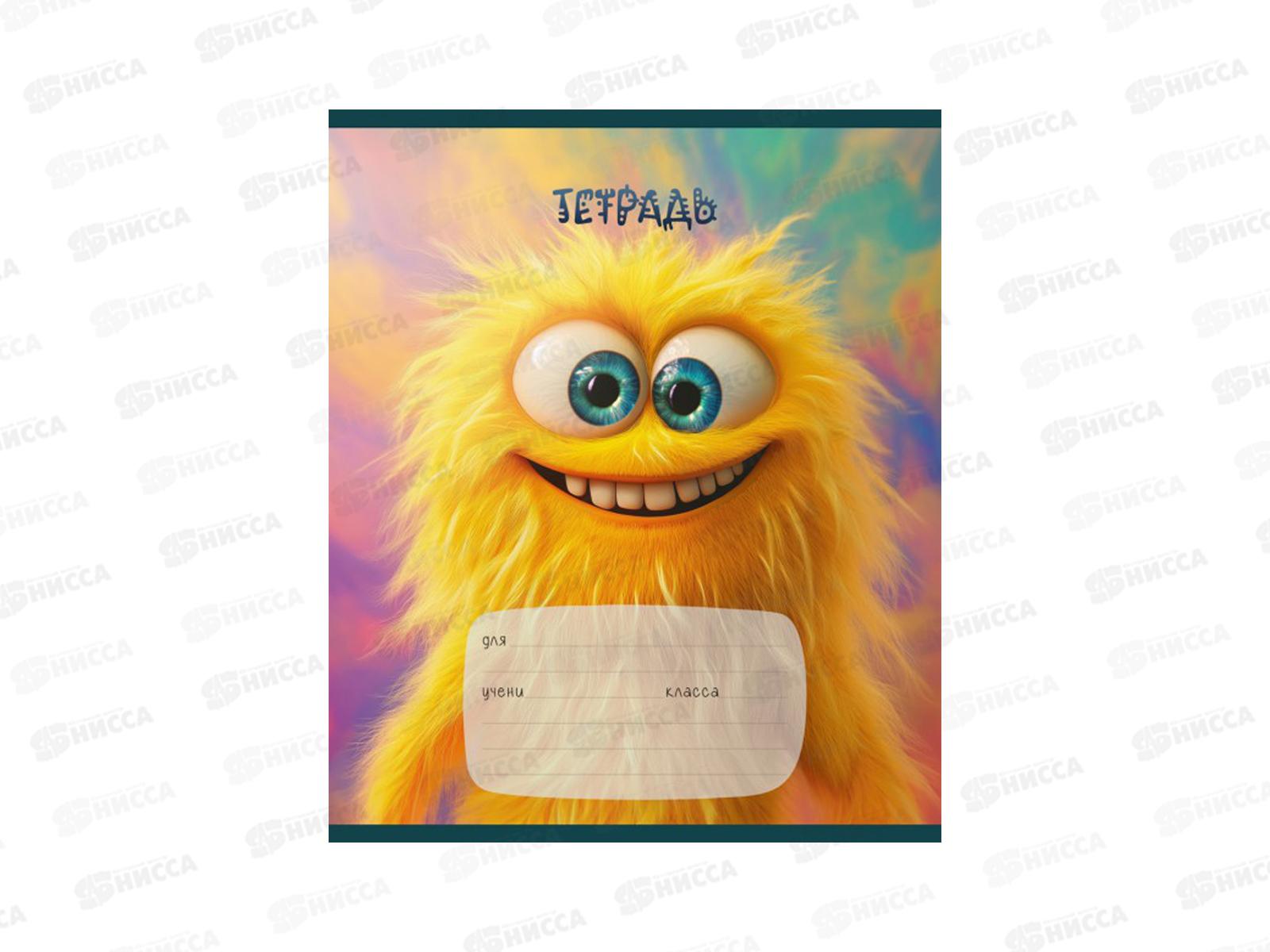 Тетрадь 12л лин. ПЗБМ Пушистики. 012068 *20/240