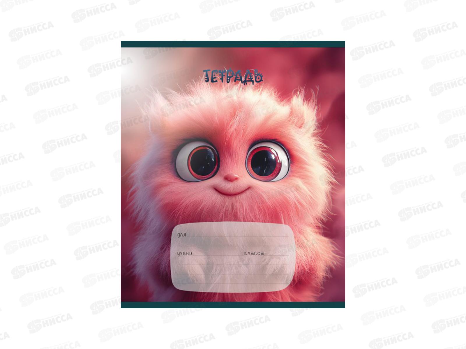 Тетрадь 12л лин. ПЗБМ Пушистики. 012068 *20/240