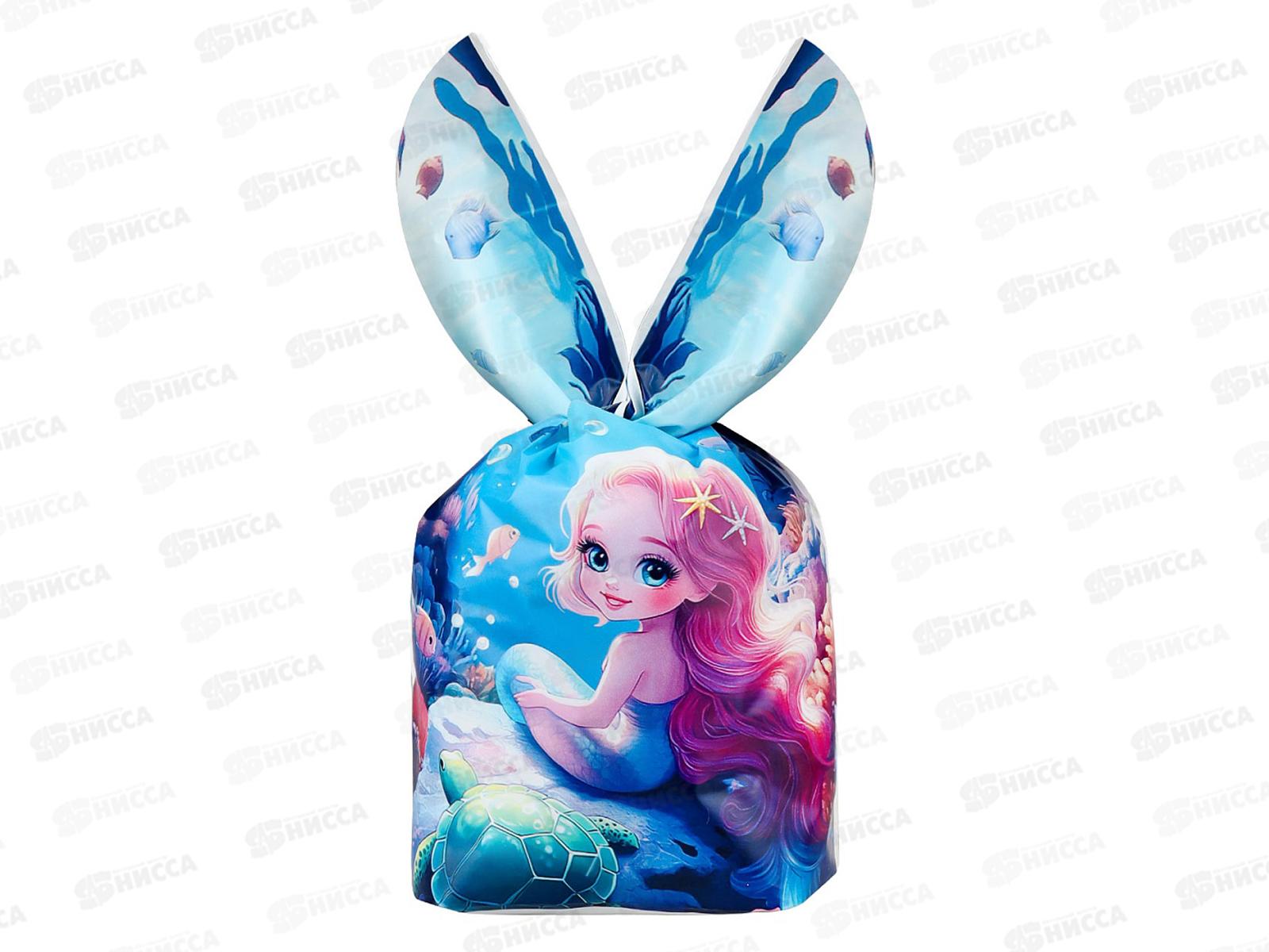 Пакет подарочный MI Русалочка 13,5*22см/35шт, ППК-7620 *12