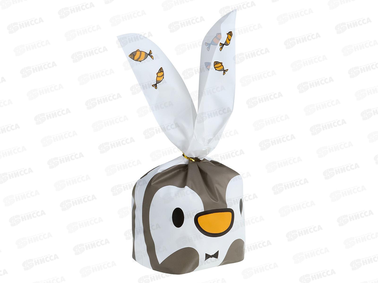 Пакет подарочный MI Веселые зверята, 5диз/35шт, ППК-3614