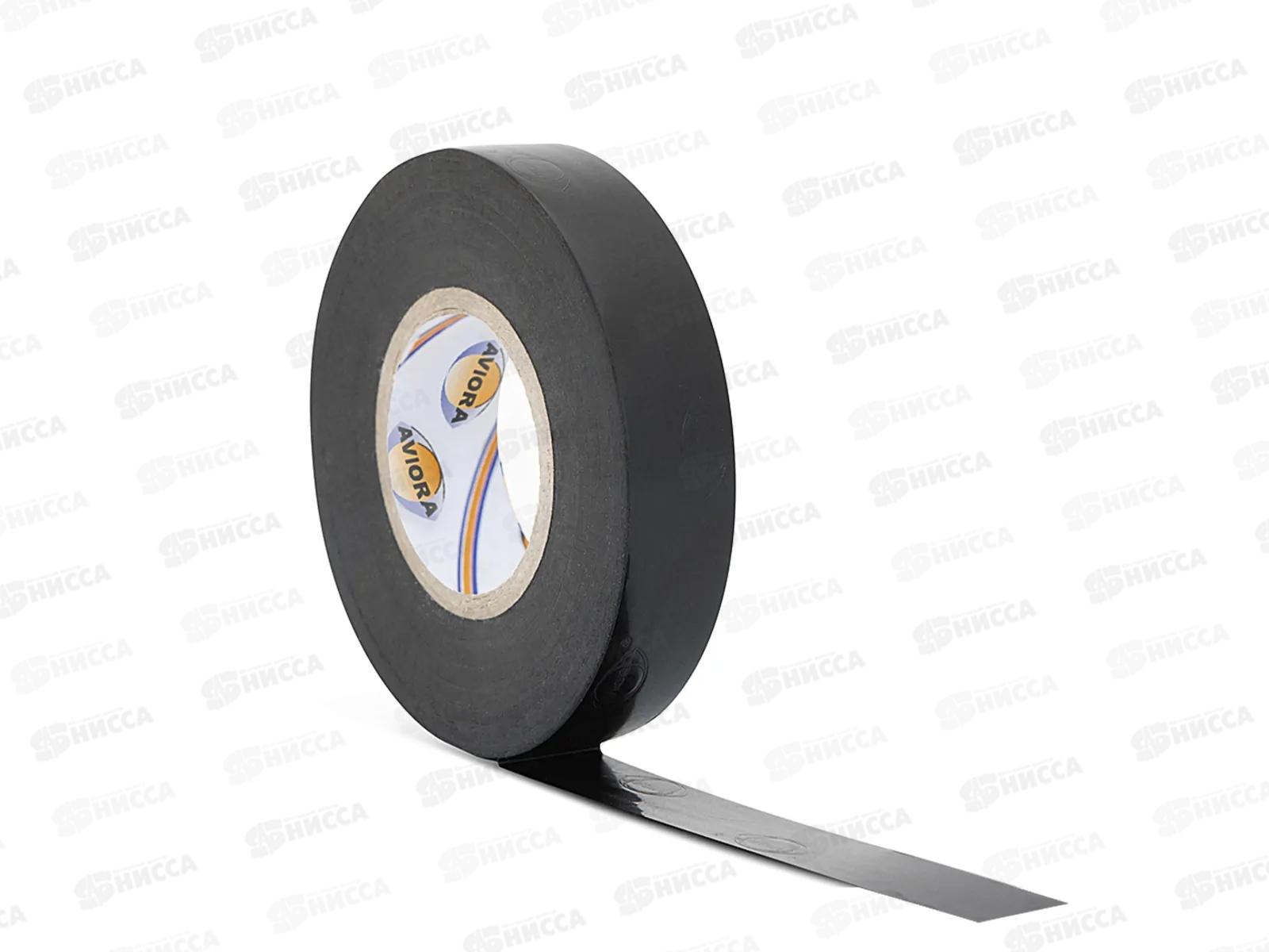 Изолента ПВХ AVIORA проф.19мм*20м черная 305-030  *100