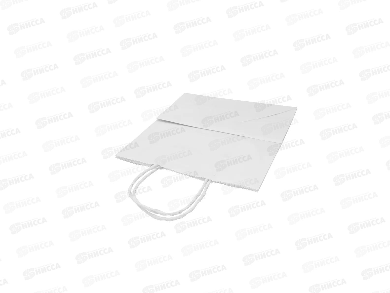 Пакет бум. AVIORA 220*120*250мм белый 108-061 *250