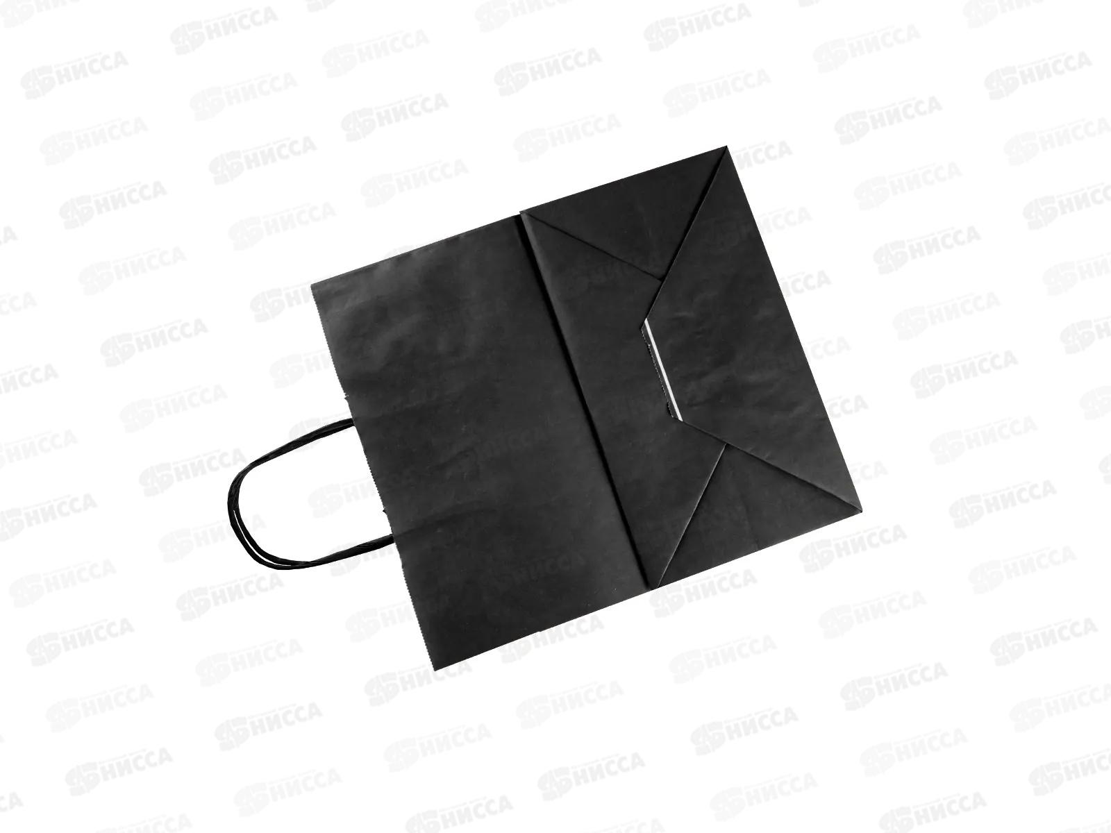 Пакет бум. AVIORA 220*120*250мм черн 108-107 *250