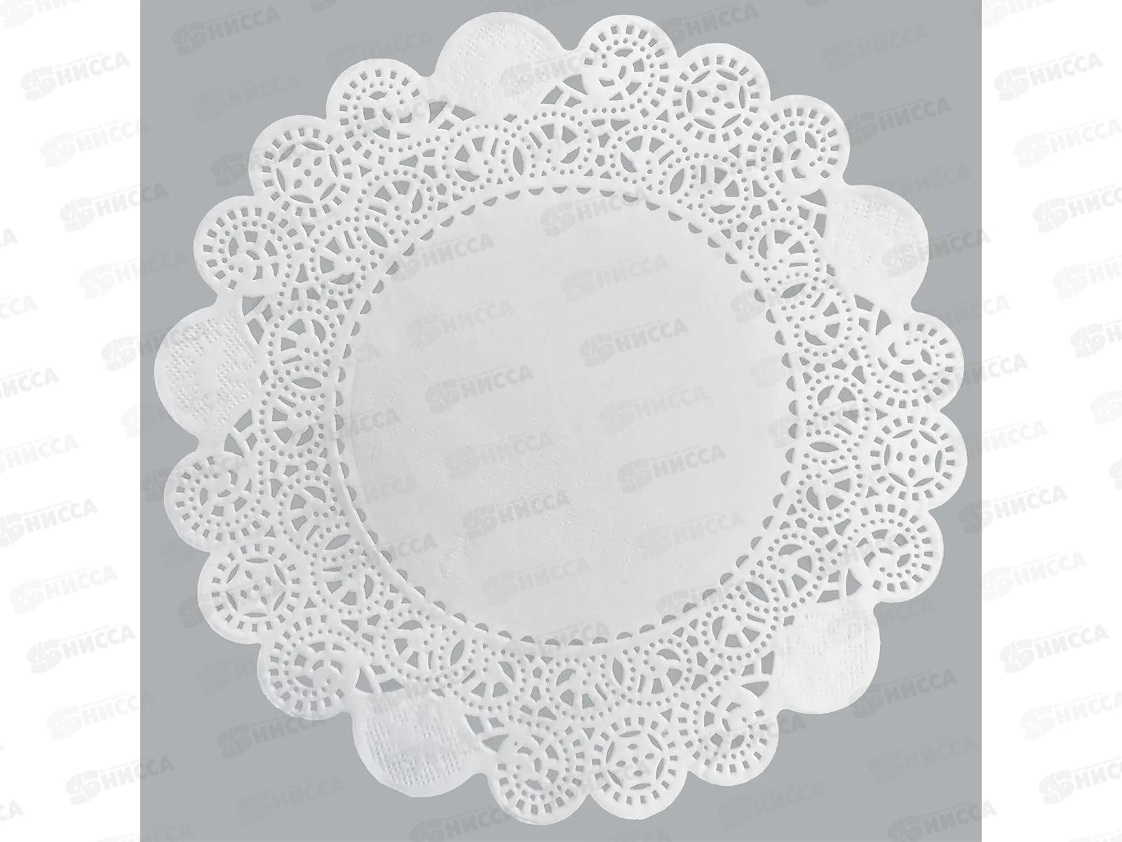Салфетки AVIORA ажурные бумажные круг 14см 250шт 104-128*8