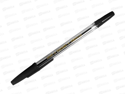 Ручка шариковая CENTRUM Pioneer, черная, 80086 *50