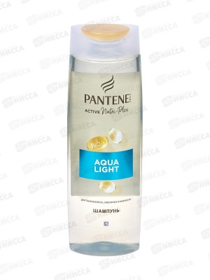 ПАНТИН шампунь 400/360мл Aqua Light для тонких и склонных к жирности  волос *6