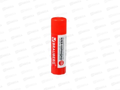 Клей карандаш BRAUBERG 25г 220871  *12/432