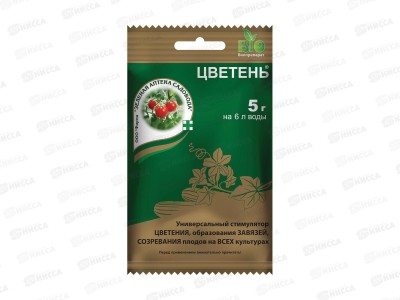 ЦВЕТЕНЬ 1г Универсальный стимул цвет, созрев плод, обр завяз *200 ЗА