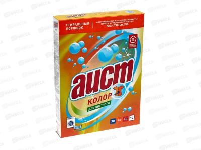 Аист-Колор стиральный порошок 400г *30