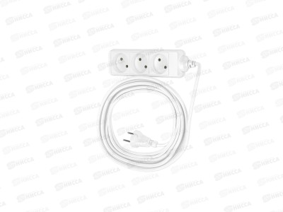 Удлинитель ФОТОН 10-103 (1*3) 10м 10А белый *10