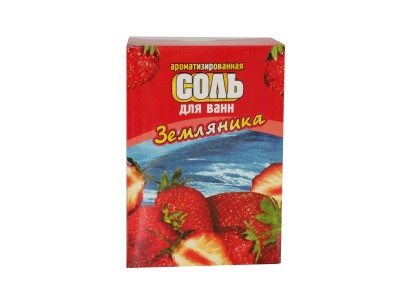 Соль для ванн 400г Земляника *32          Б