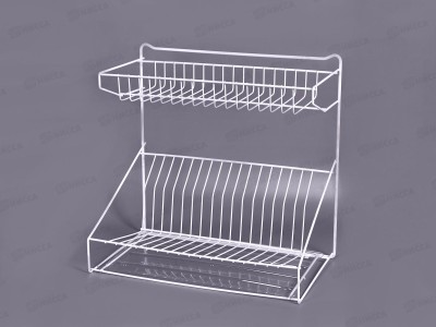 Сушилка для посуды универсальная белая  АМ 01  04828  *6