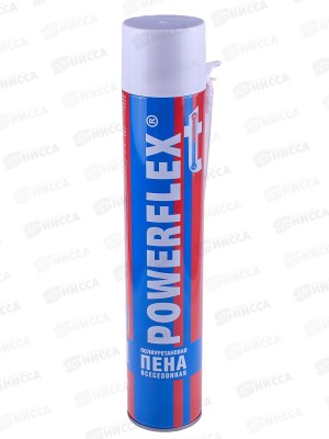 Пена монтажная POWERFLEX 750мл (1000) всесезонная, 0006547 *12/840