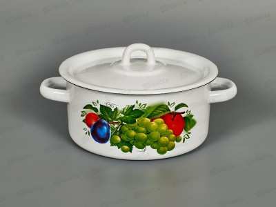 Кастрюля 2,0л цилиндрическая декорированная С1610 *8