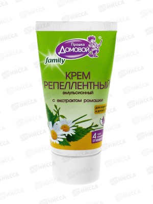 ДОМОВОЙ репеллентный крем от комаров с экстрактом ромашки 50мл туба 1/40