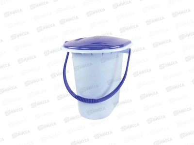 Ведро-туалет 17л голубое *10 М1320