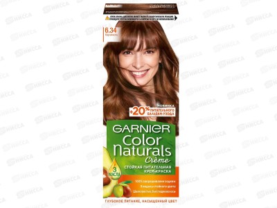ГАРНЬЕ Колор Naturals  6,34 карамель *3/12
