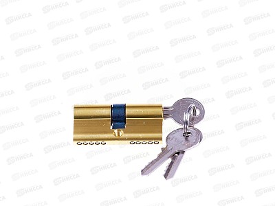 Личинка для замка (3 ключа) 60мм золото (044680) *12  Ж