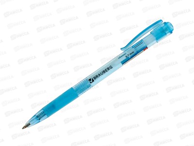 Ручка автоматическая BRAUBERG-140582 синяя *24/240/1920
