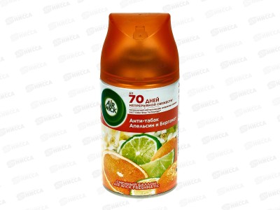 AW освежитель воздуха Freshmatic Антитабак,Апел,Берг запасной баллон 250 мл *6