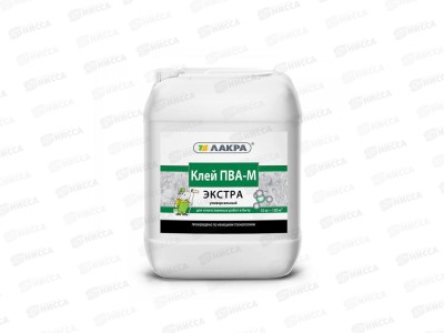 Клей ПВА-М универсальный Экстра 10кг канистра Л-С  СРОК ДО 09.25  *60