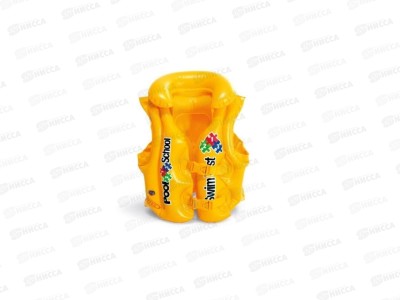 Над. жилет 58660 Школа плавания (50х47) 3-6лет INTEX  *24