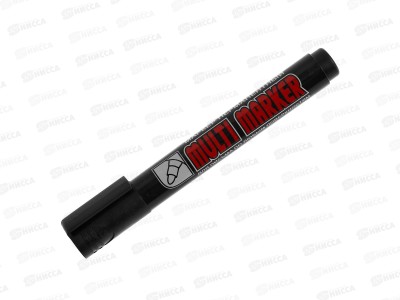 Маркер CROWN Multi marker, перманентный 3мм. черный СРМ-800 *12/720