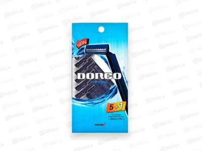 DORCO TD-708 одноразовые станки 5+1 штук 2 лезвия *24/192