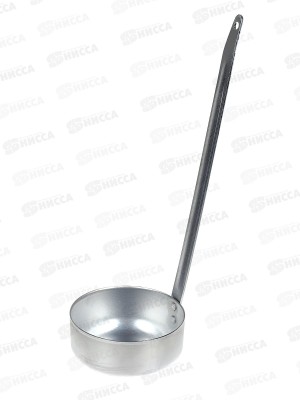 Ложка разливная 0,25л (10*90) алюминиевым  МТ-034 *90