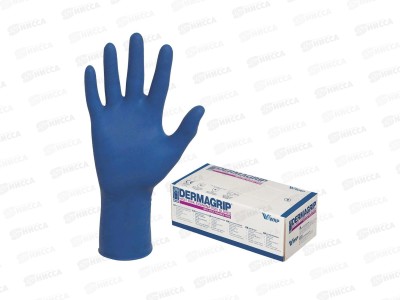 Перчатки резиновые DERMAGRIP HRPF XL *1(25пар)