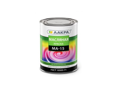 Краска Лакра МА-15 белая 1,9кг *3