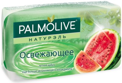 ПАЛМОЛИВ мыло 90г освежающее (арбуз)*6/72