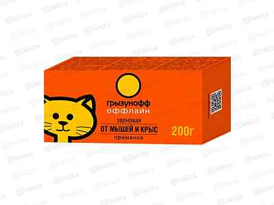 ГРЫЗУНОФФ зерно в коробке 200гр *30