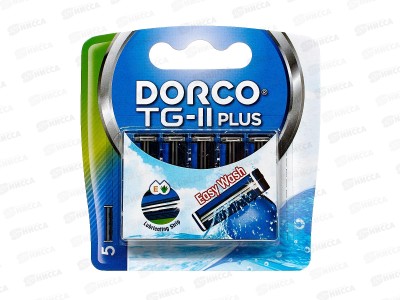 DORCO TG-II Plus 5 сменные кассеты 2 лезвия TNA3050