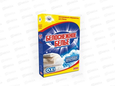 БЕЛОСНЕЖНОЕ БЕЛЬЁ отбеливатель 300г НБТ *24