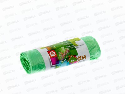 Мешки для мусора 60л 20шт (рулон) ЭКОДОМ ПНД 1749 *45