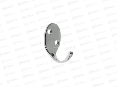 Крючок 1089 металлический хром (016510)   Ж *150