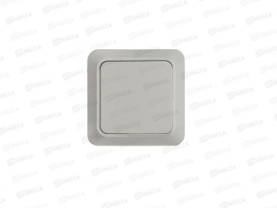 Выключатель накладной BOLLETO 1клавишный белый, 7021-W *10/200