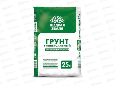 Грунт &quotЩедрая земля&quot, универсальный, 25 л, Фаско
