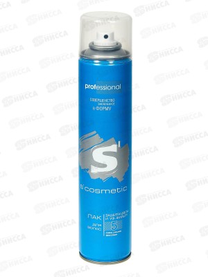 Лак S`cosmetic защита 360мл(415см)*12