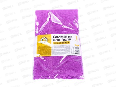 Салфетка для пола Жу-Жу микрофибра 50*60см 1шт *60
