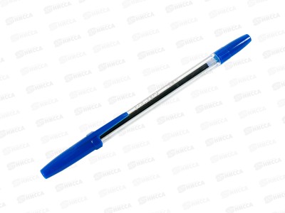 Ручка шариковая BRAUBERG-097 Line прозрачный корпус синяя *50/1000